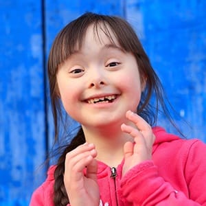 Smiling young girl