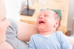 Fussy baby due to aerophagia or infant acid reflux in McKinney